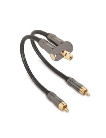 QED PERFORMANCE Adapter do subwoofera [2x RCA M...